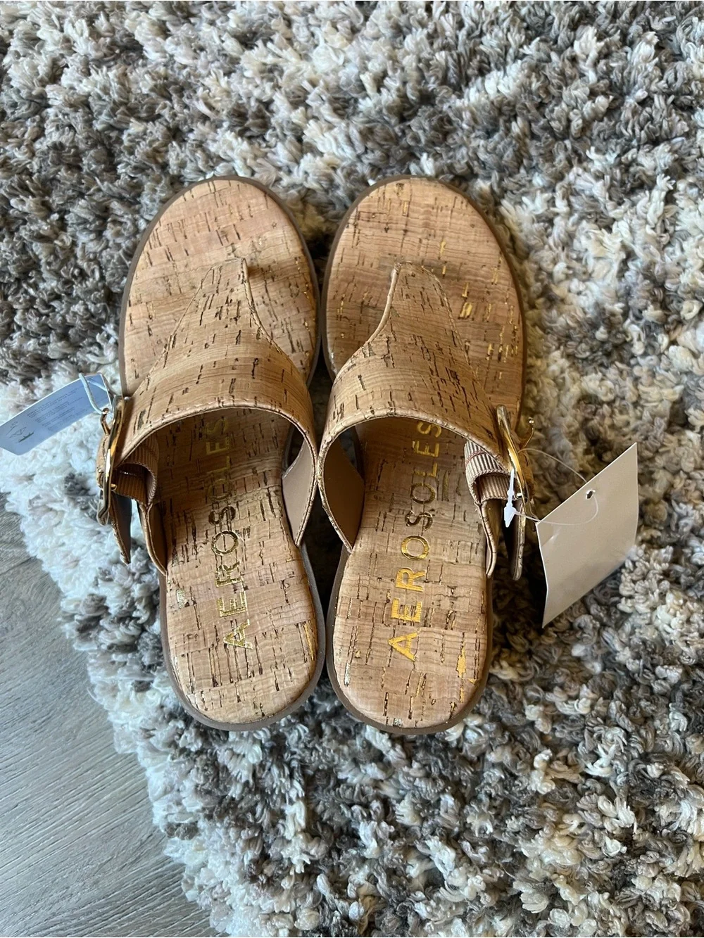 Aerosoles Women's Izola Wedge Sandals Size 6 MSRP $70